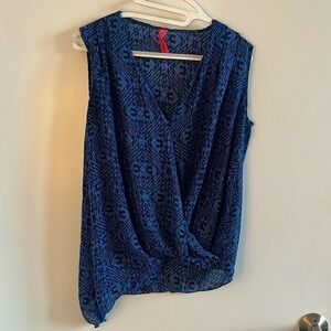 Eight Sixty Aztec Print Blue Tank Top (Size S)​​​​​​​​​​​​